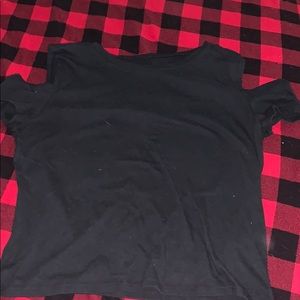 over the shoulder top